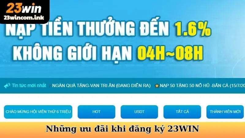 Hướng Dẫn Đăng Ký Và Đăng Nhập 23win
